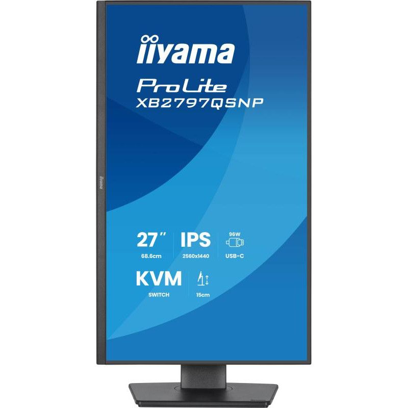iiyama ProLite XB2797QSNP-B1 écran plat de PC 68,6 cm (27") 2560 x 1440 pixels Quad HD LCD Noir · Moniteur · Informat Syst... (image 3)