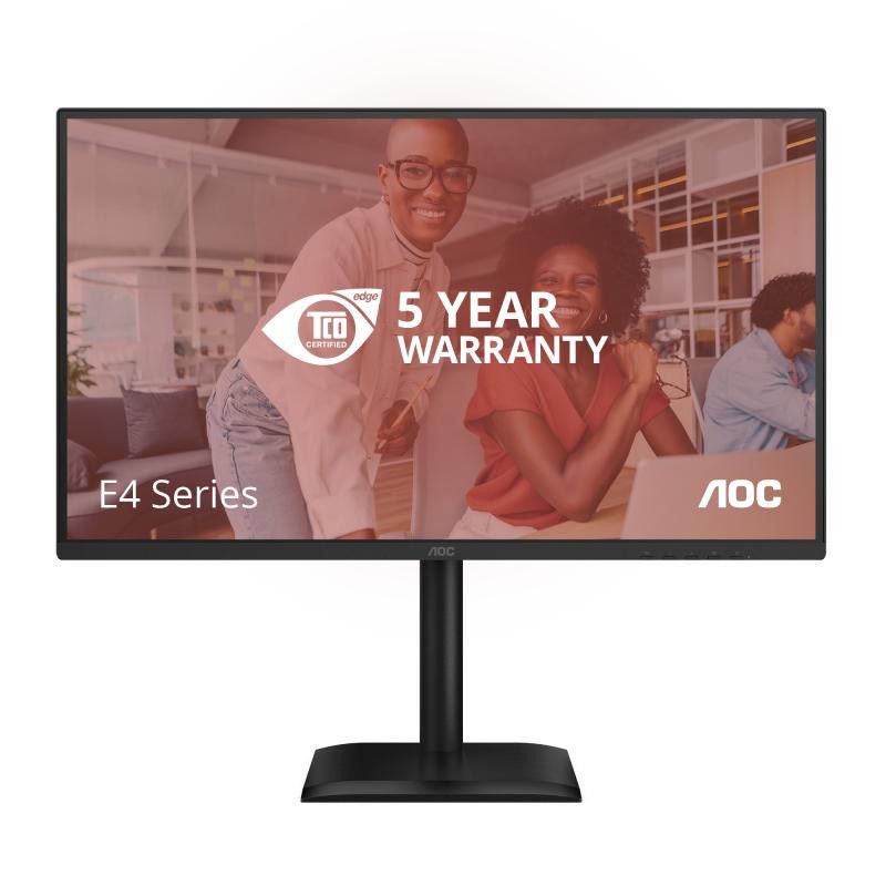 AOC 27E4CV écran plat de PC 68,6 cm (27") 1920 x 1080 pixels Full HD LED Noir · Moniteur · Informat Systems Strasbourg (image 2)
