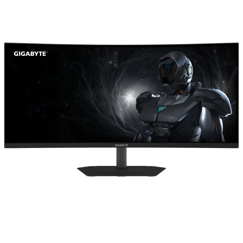 GIGABYTE G34WQC2 Moniteur Gaming Incurvé 34 WQHD - 3440 x 1440, 1500R, 200Hz, 1ms, 450 cd/m², AMD FreeSync Premium, Displa... (image 2)