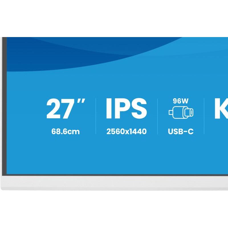 iiyama ProLite XB2797QSNP-W1 écran plat de PC 68,6 cm (27") 2560 x 1440 pixels Quad HD LCD Blanc · Moniteur · Informat Sys... (image 11)