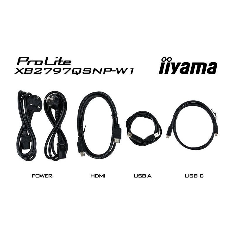 iiyama ProLite XB2797QSNP-W1 écran plat de PC 68,6 cm (27") 2560 x 1440 pixels Quad HD LCD Blanc · Moniteur · Informat Sys... (image 20)