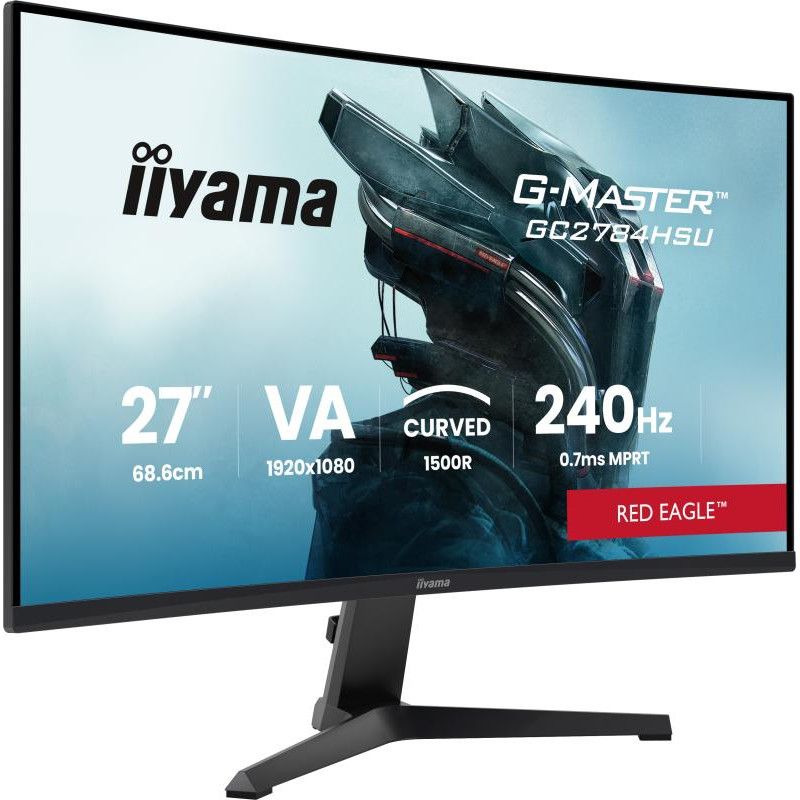 iiyama G-MASTER GC2784HSU-B1 écran plat de PC 68,6 cm (27") 1920 x 1080 pixels Full HD LCD Noir · Moniteur · Informat Syst... (image 2)