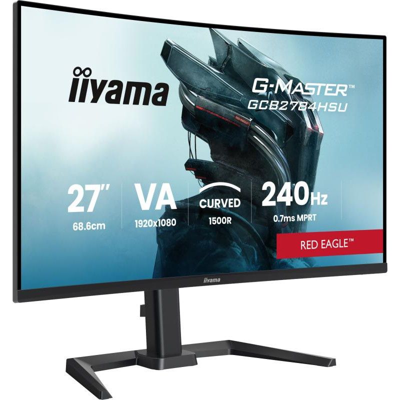 iiyama G-MASTER GCB2784HSU-B1 écran plat de PC 68,6 cm (27") 1920 x 1080 pixels Full HD LCD Noir · Moniteur · Informat Sys... (image 2)