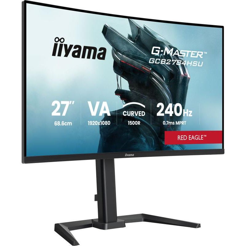 iiyama G-MASTER GCB2784HSU-B1 écran plat de PC 68,6 cm (27") 1920 x 1080 pixels Full HD LCD Noir · Moniteur · Informat Sys... (image 4)