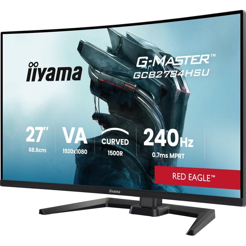 iiyama G-MASTER GCB2784HSU-B1 écran plat de PC 68,6 cm (27") 1920 x 1080 pixels Full HD LCD Noir · Moniteur · Informat Sys... (image 9)