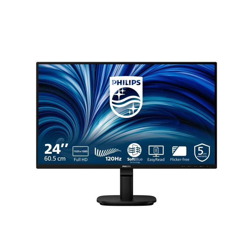 Philips 2000 series 24B2N2200/00 écran plat de PC 60,5 cm (23.8") 1920 x 1080 pixels Full HD LCD Noir · Moniteur · Informa...