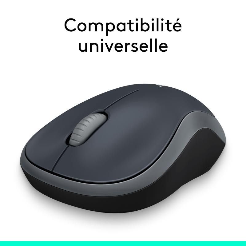 Logitech M185 Sans Fil USB Noir /Gris Retail · Souris PC · Informat Systems Strasbourg (image 9)