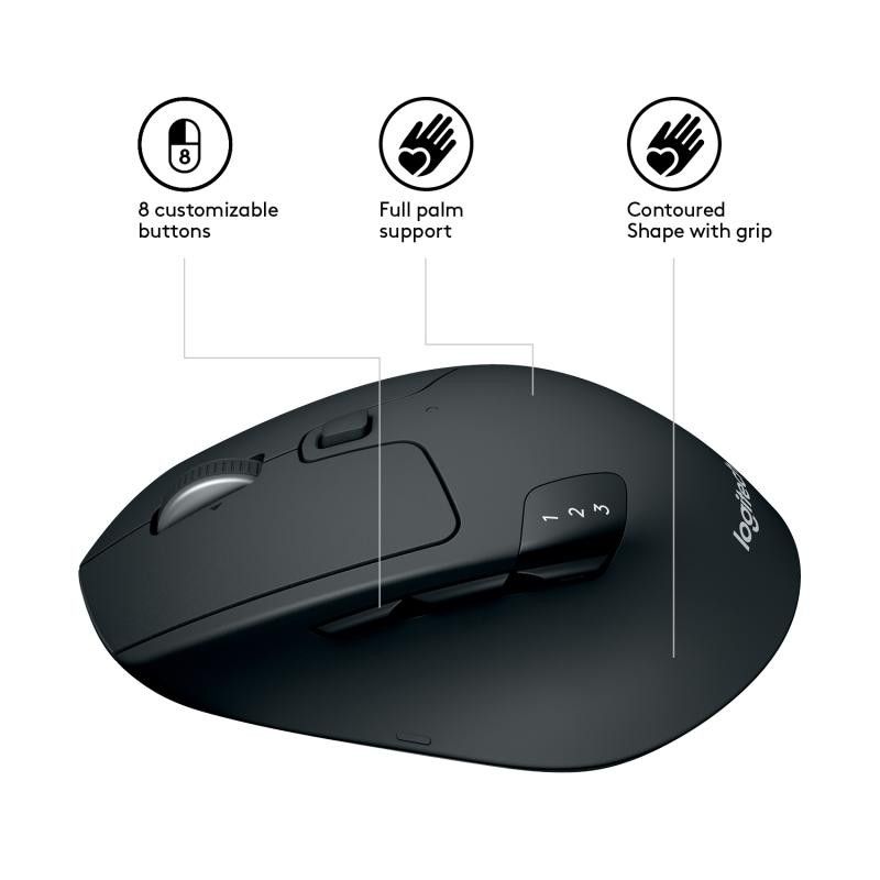 LOGITECH M720 Triathlon *910-004791 · SOURIS · Informat Systems Strasbourg (image 4)