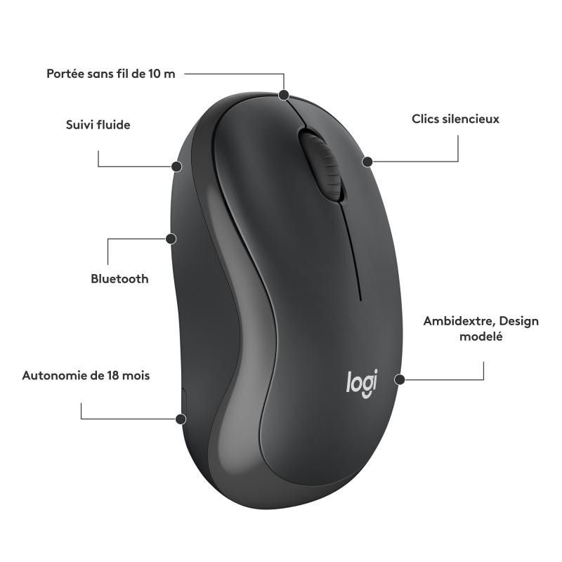 Logitech M240 Silent · SOURIS · Informat Systems Strasbourg (image 9)