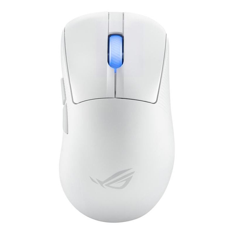 ASUS ROG Keris II Ace Wireless AimPoint White souris Gaming Droitier RF Wireless + Bluetooth + USB Type-A Optique 42000 DP...
