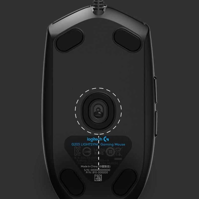 Logitech G203 Gaming Mouse LIGHTSYNC · Souris PC · Informat Systems Strasbourg (image 3)