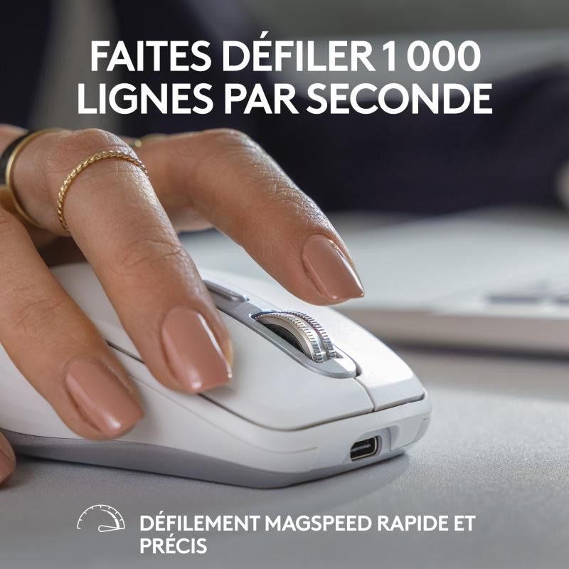 Logitech MX Anywhere 3S souris Bureau Droitier RF sans fil + Bluetooth Laser 8000 DPI · Souris PC · Informat Systems Stras... (image 13)