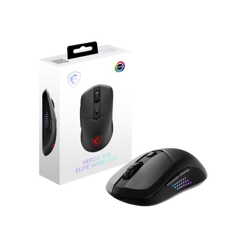 MSI VERSA 300 ELITE WIRELESS souris Gaming Droitier RF Wireless + Bluetooth + USB Type-C Optique 26000 DPI · Souris PC · I... (image 5)
