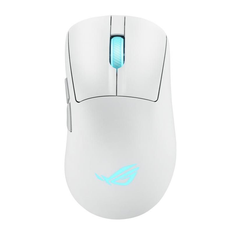 ASUS ROG Keris II Origin WHT souris Gaming Droitier RF Wireless + Bluetooth + USB Type-A Optique 42000 DPI · Souris PC · I...
