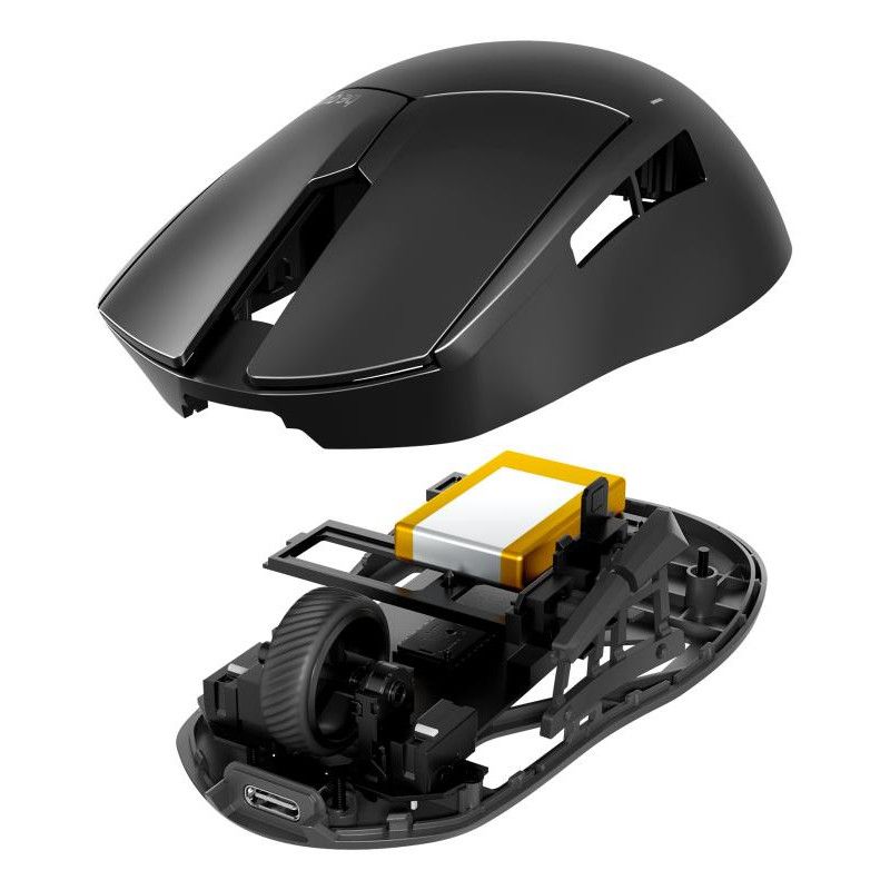be quiet! Dark Perk Ergo | souris gaming sans fil | ultra-légère | Capteur PixArt PAW3950 | design droitier · Souris PC · ... (image 7)