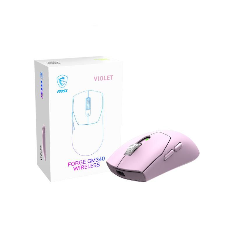MSI FORGE GM340 W VIOLET · Souris PC · Informat Systems Strasbourg (image 2)