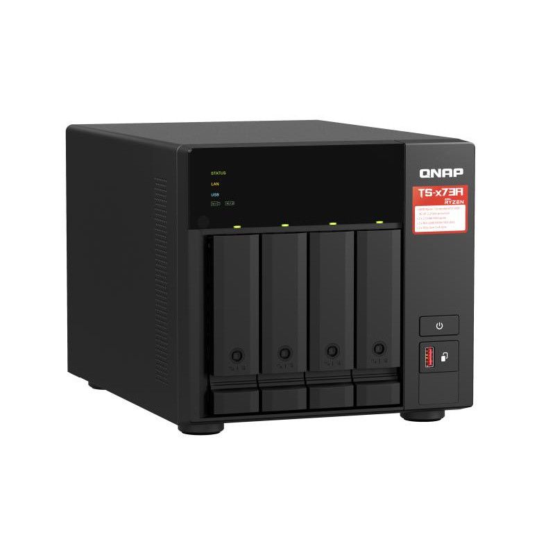 QNAP TS-473A-8G Serveur NAS 4 Baies · Serveurs NAS · Informat Systems Strasbourg (image 2)
