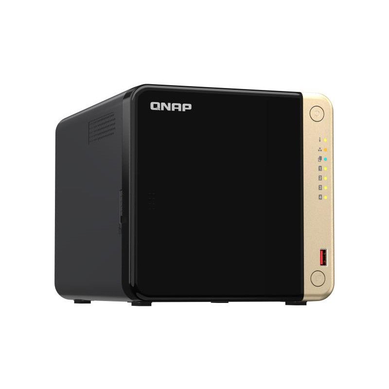 QNAP TS-464 NAS Tower Intel® Celeron® N5095 8 Go DDR4 0 To QNAP QTS Noir · Serveurs NAS · Informat Systems Strasbourg (image 2)