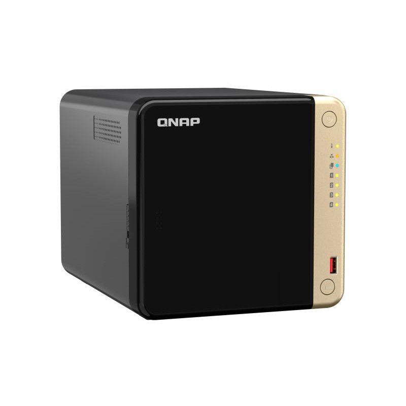 QNAP TS-464 NAS Tower Intel® Celeron® N5095 8 Go DDR4 0 To QNAP QTS Noir · Serveurs NAS · Informat Systems Strasbourg (image 3)