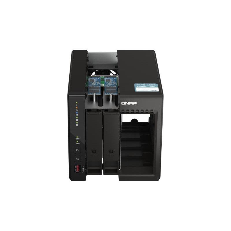QNAP TS-253E NAS Tower Intel® Celeron® J6412 8 Go 0 To QNAP QTS Noir · Serveurs NAS · Informat Systems Strasbourg (image 3)