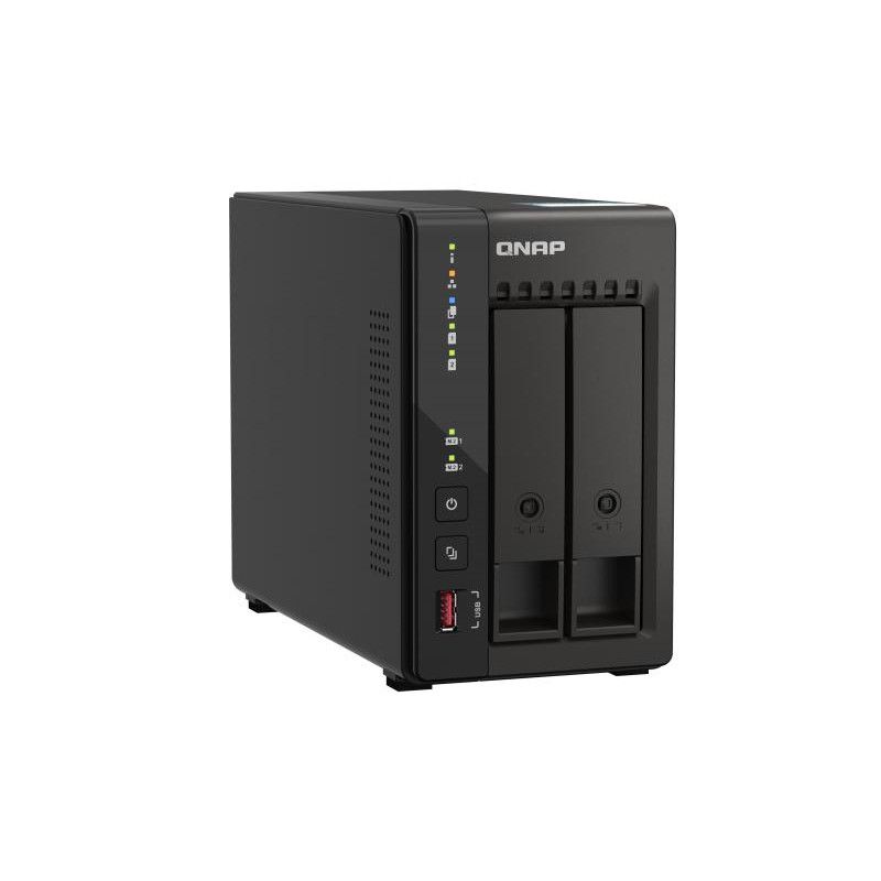 QNAP TS-253E NAS Tower Intel® Celeron® J6412 8 Go 0 To QNAP QTS Noir · Serveurs NAS · Informat Systems Strasbourg (image 5)