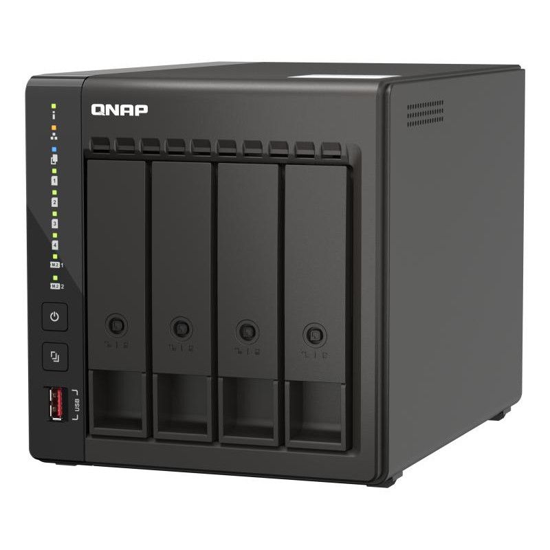 QNAP TS-453E NAS Tower Intel® Celeron® J6412 8 Go 0 To QNAP QTS Noir · Serveurs NAS · Informat Systems Strasbourg (image 6)