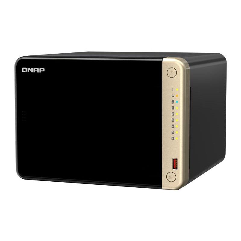 QNAP TS-664 NAS Tower Intel® Celeron® N5095 8 Go DDR4 0 To QNAP QTS Noir, Bronze · Serveurs NAS · Informat Systems Strasbourg (image 5)