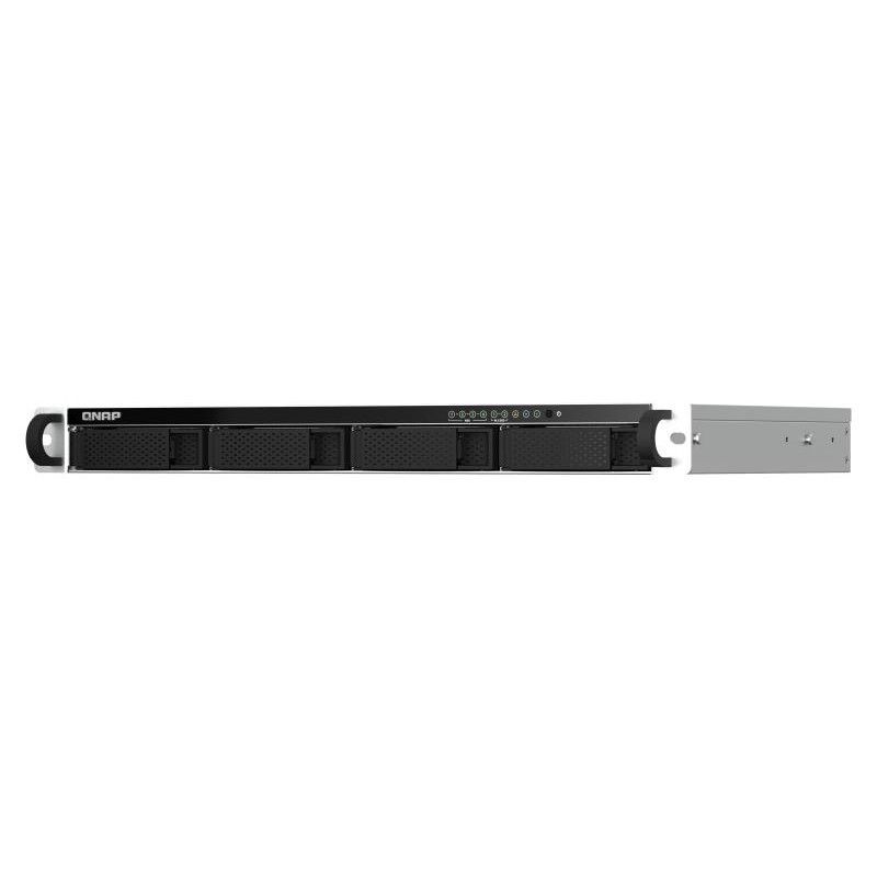QNAP TS-464eU NAS Rack (1 U) Intel® Celeron® N5095 8 Go DDR4 0 To QNAP Turbo System Aluminium, Noir · Serveurs NAS · Infor... (image 5)