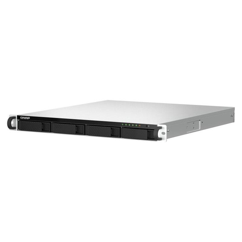 QNAP TS-464U NAS Rack (1 U) Intel® Celeron® N5095 8 Go DDR4 0 To QNAP Turbo System Aluminium, Noir · Serveurs NAS · Inform... (image 4)