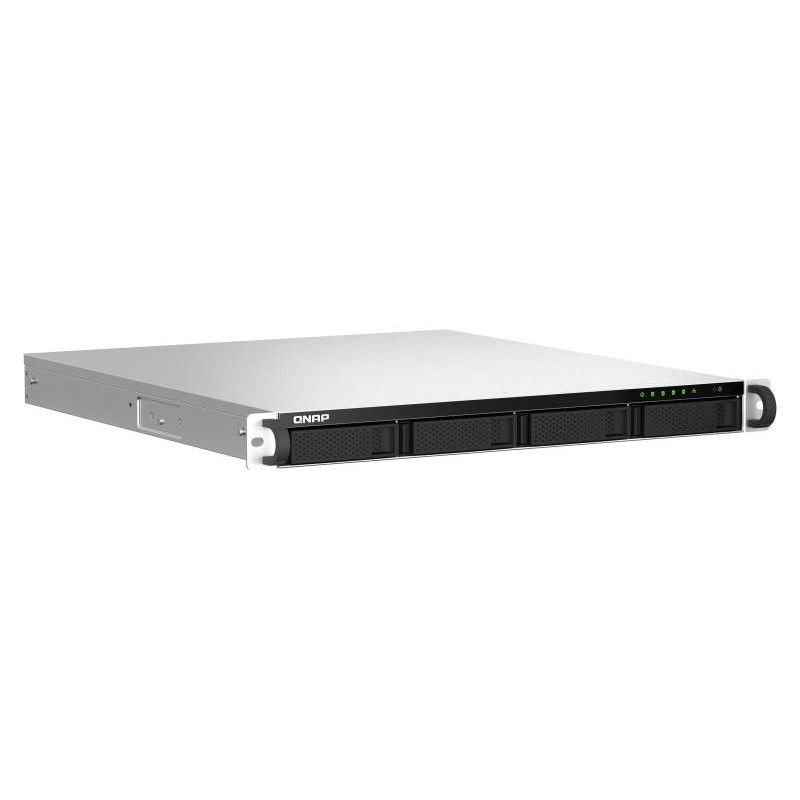 QNAP TS-464U-RP NAS Rack (1 U) Intel® Celeron® N5095 8 Go DDR4 0 To QNAP Turbo System Aluminium, Noir · Serveurs NAS · Inf... (image 2)