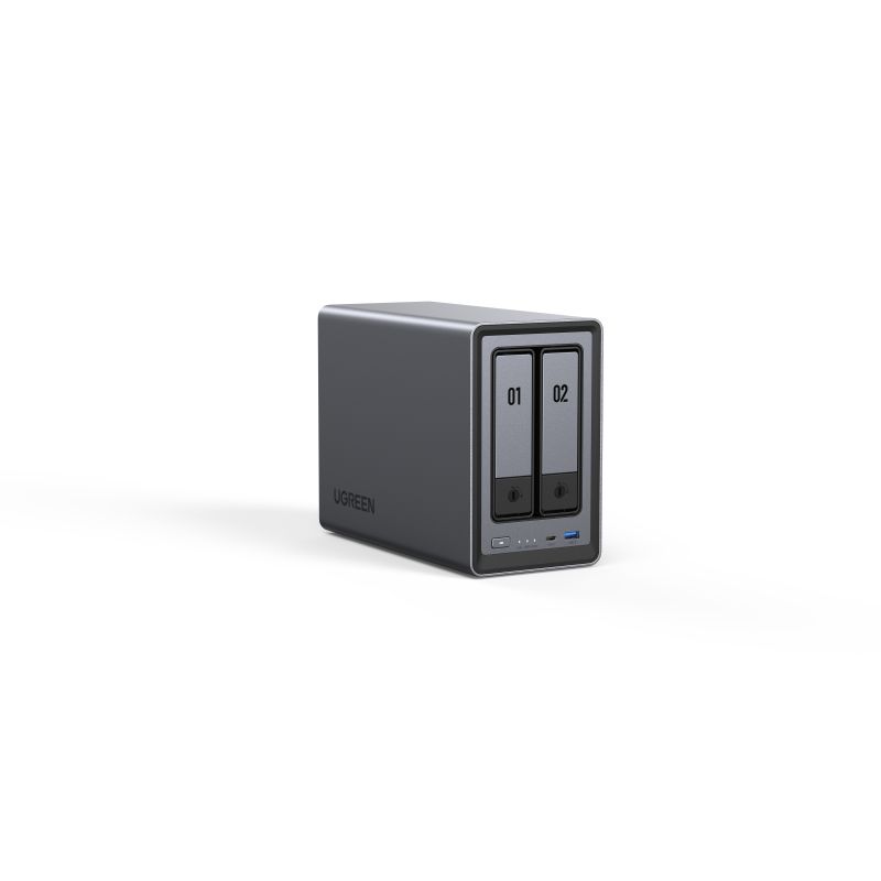 Ugreen NASync DXP2800 NAS System 2-Bay Compact Intel® N N100 8 Go DDR5 0 To UGOS Pro Noir · Serveurs NAS · Informat System... (image 2)