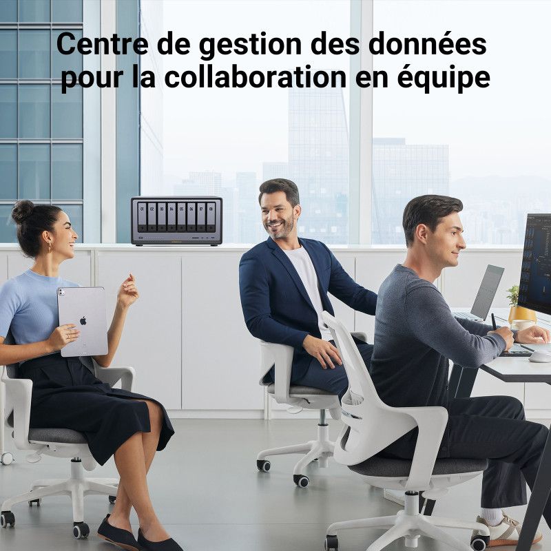 UGREEN Serveur NAS 8 Baies *DXP8800 Plus · Serveurs NAS · Informat Systems Strasbourg (image 2)