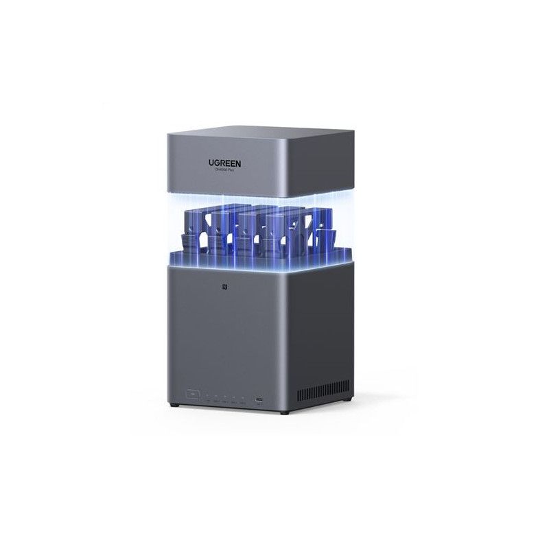 Ugreen DH4300 Plus NAS Mini Tower 8 Go LPPDDR4X UGOS Pro Gris · Serveurs NAS · Informat Systems Strasbourg