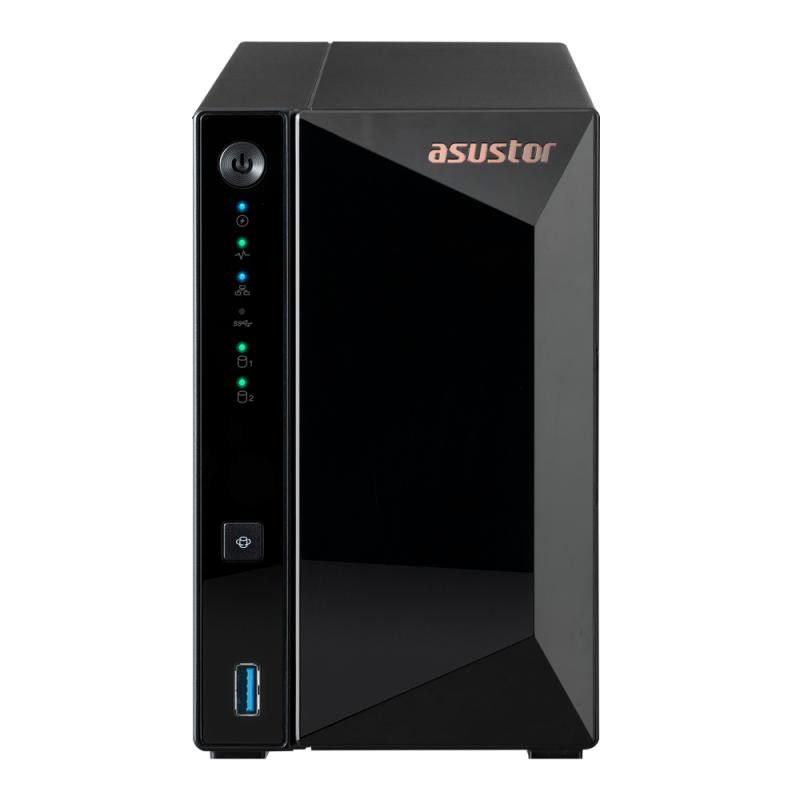 Asustor DRIVESTOR 2 Pro Gen2 AS3302T v2 NAS Realtek RTD1619B 2 Go DDR4 ADM Noir · Serveurs NAS · Informat Systems Strasbourg