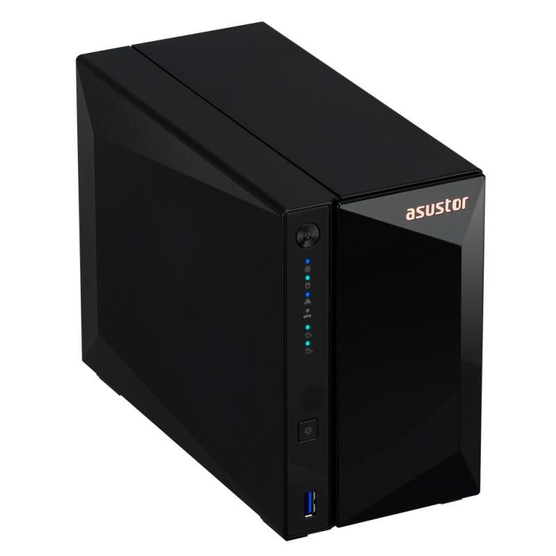 Asustor DRIVESTOR 2 Pro Gen2 AS3302T v2 NAS Realtek RTD1619B 2 Go DDR4 ADM Noir · Serveurs NAS · Informat Systems Strasbourg (image 3)