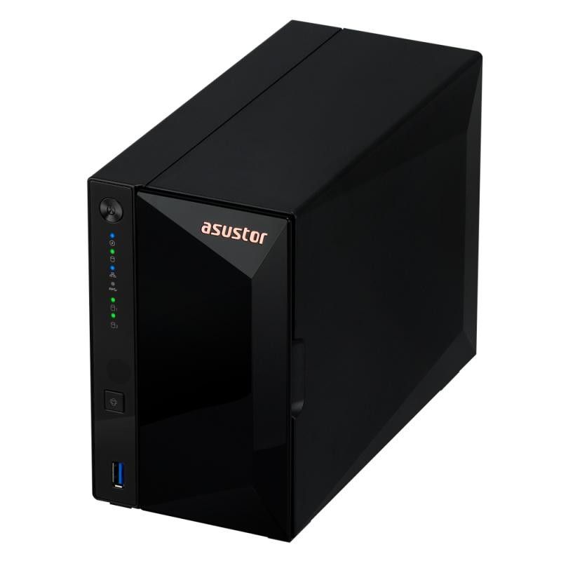 Asustor DRIVESTOR 2 Pro Gen2 AS3302T v2 NAS Realtek RTD1619B 2 Go DDR4 ADM Noir · Serveurs NAS · Informat Systems Strasbourg (image 4)
