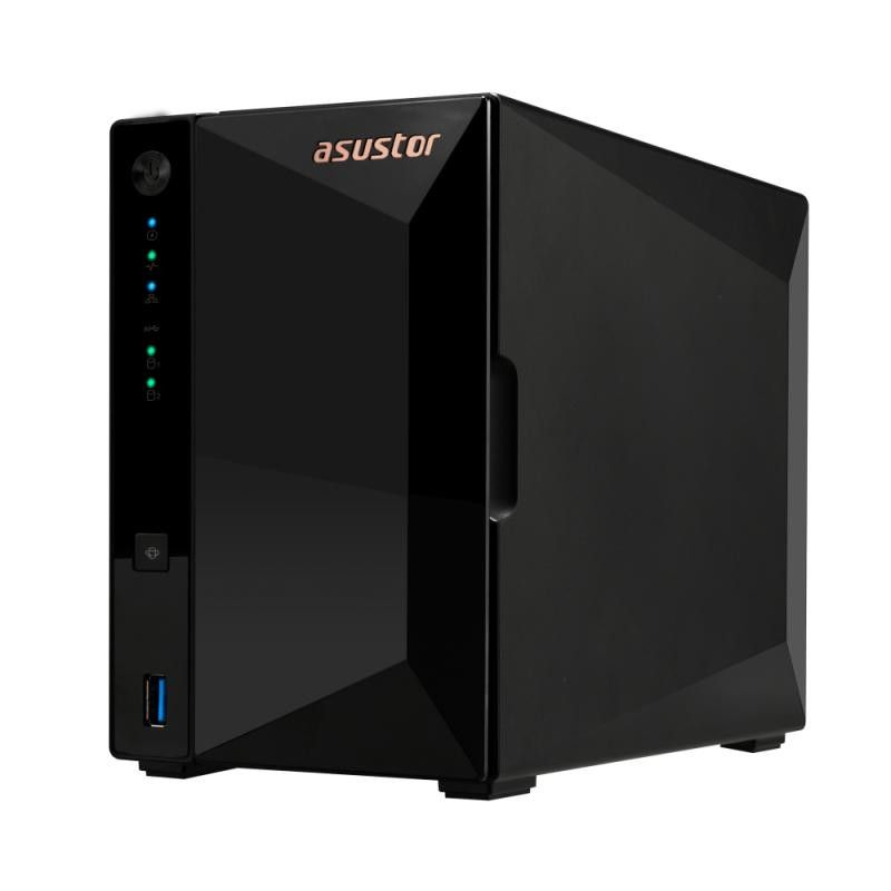 Asustor DRIVESTOR 2 Pro Gen2 AS3302T v2 NAS Realtek RTD1619B 2 Go DDR4 ADM Noir · Serveurs NAS · Informat Systems Strasbourg (image 5)