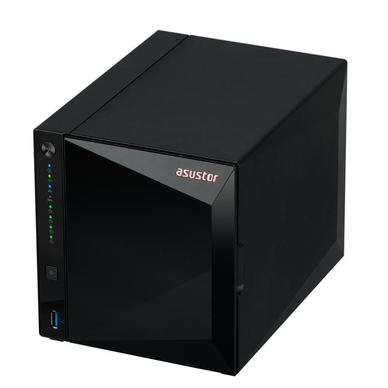 Asustor DRIVESTOR 4 Pro Gen2 AS3304T V2 NAS Realtek RTD1619B 2 Go DDR4 ADM Noir · Serveurs NAS · Informat Systems Strasbourg (image 4)