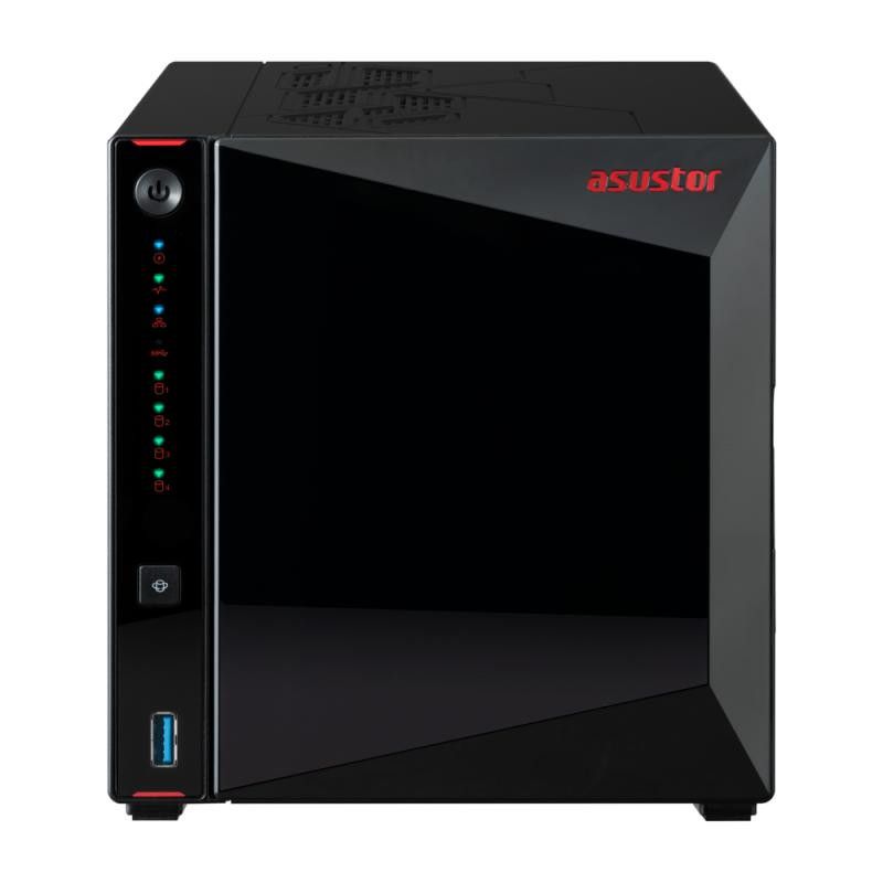 Asustor AS5404T serveur de stockage NAS Intel® Celeron® N5105 4 Go DDR4 0 To ADM Noir · Serveurs NAS · Informat Systems St...