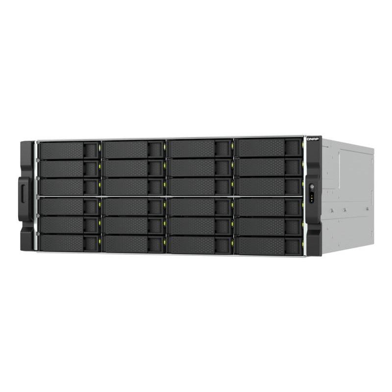 QNAP TS-h2477AXU-RP Serveur de stockage Rack (4 U) AMD Ryzen 7 7745 32 Go DDR5 0 To QNAP QTS Noir, Gris · Serveurs NAS · I...