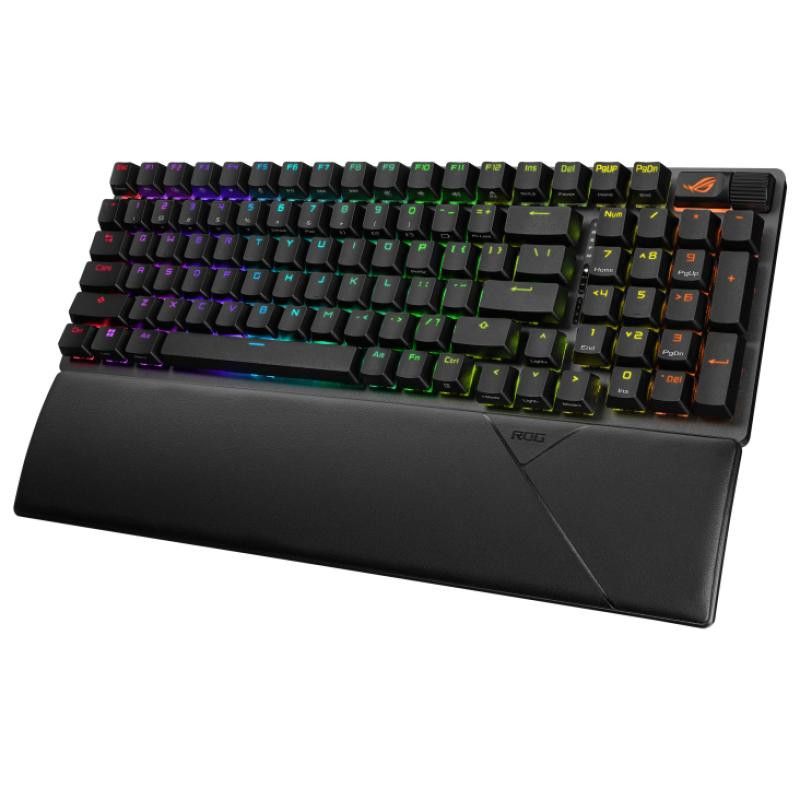 ASUS ROG Strix Scope II 96 Wireless clavier Gaming USB + RF Wireless + Bluetooth AZERTY Français Noir · Claviers PC · Info... (image 2)