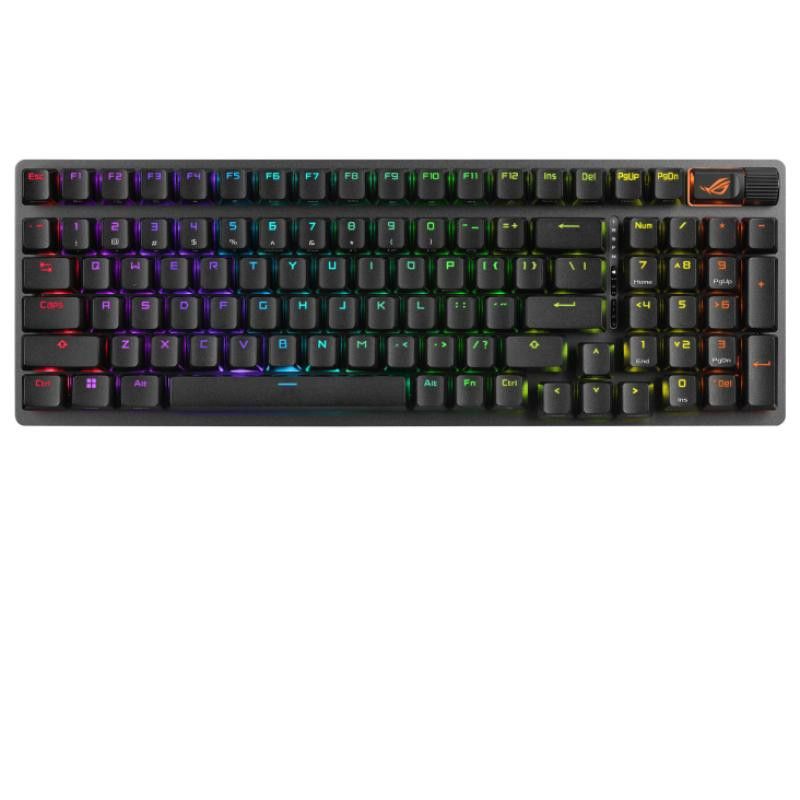 ASUS ROG Strix Scope II 96 Wireless clavier Gaming USB + RF Wireless + Bluetooth AZERTY Français Noir · Claviers PC · Info... (image 4)