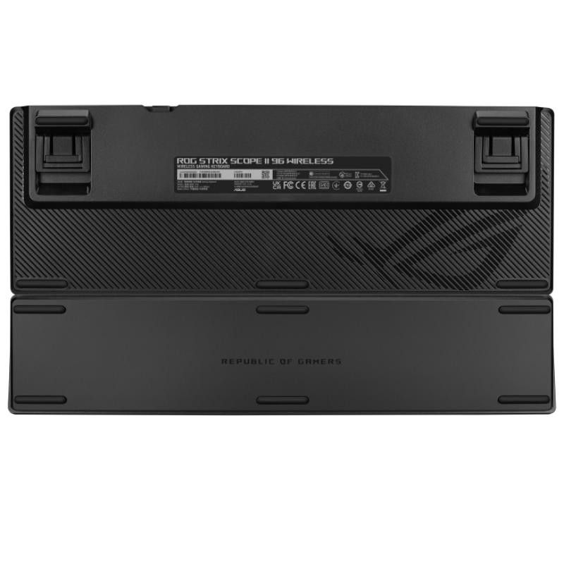 ASUS ROG Strix Scope II 96 Wireless clavier Gaming USB + RF Wireless + Bluetooth AZERTY Français Noir · Claviers PC · Info... (image 7)
