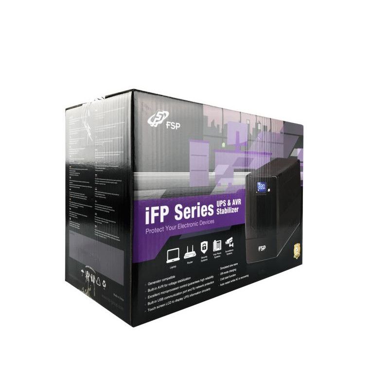 FSP (FORTRON) Onduleur 1000VA IFP1000 · Sécurité électrique · Informat Systems Strasbourg (image 7)