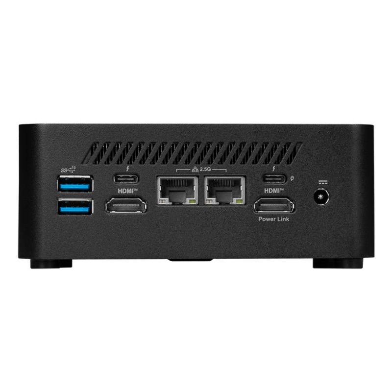 MSI Cubi NUC AI 1UMG-018BEU Mini PC Noir 155H Intel SoC · Barebone NUC · Informat Systems Strasbourg (image 3)