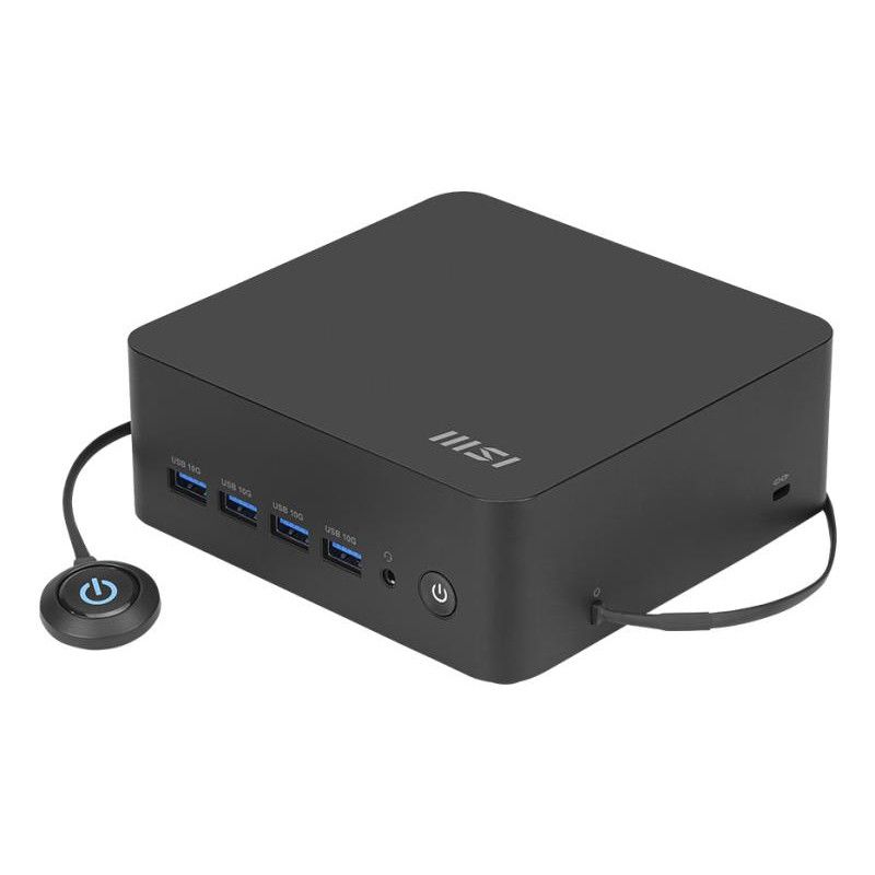 MSI Cubi Z AI 8M R5 8645HS FS 16GB 512GB W11P AMD Ryzen 5 16 Go DDR5-SDRAM 512 Go SSD Windows 11 Pro Mini PC Noir · Barebo... (image 11)