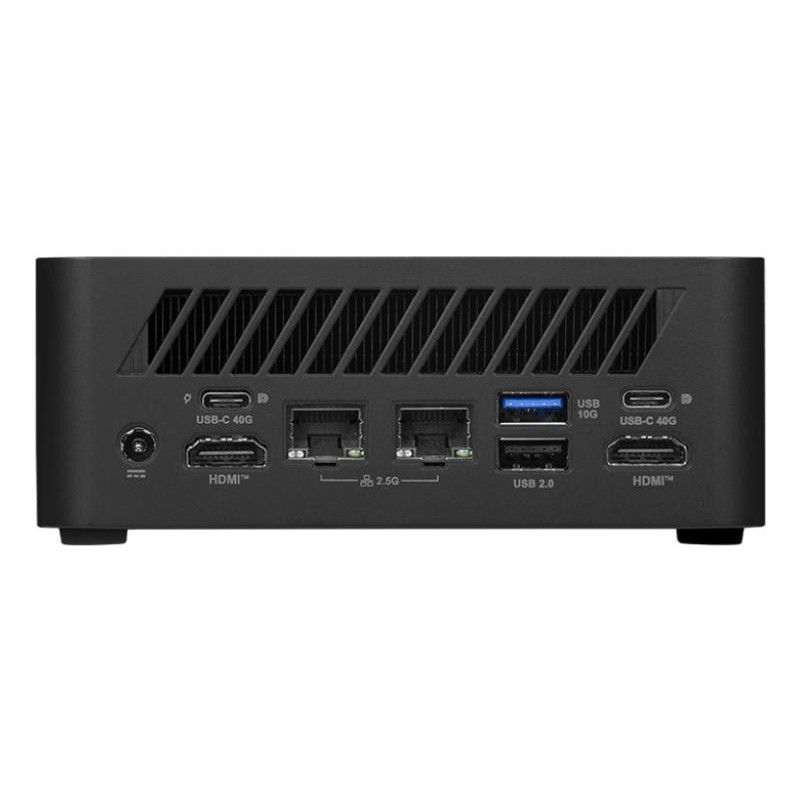 MSI Cubi Z AI 8M R5 8645HS FS 16GB 512GB W11P AMD Ryzen 5 16 Go DDR5-SDRAM 512 Go SSD Windows 11 Pro Mini PC Noir · Barebo... (image 5)