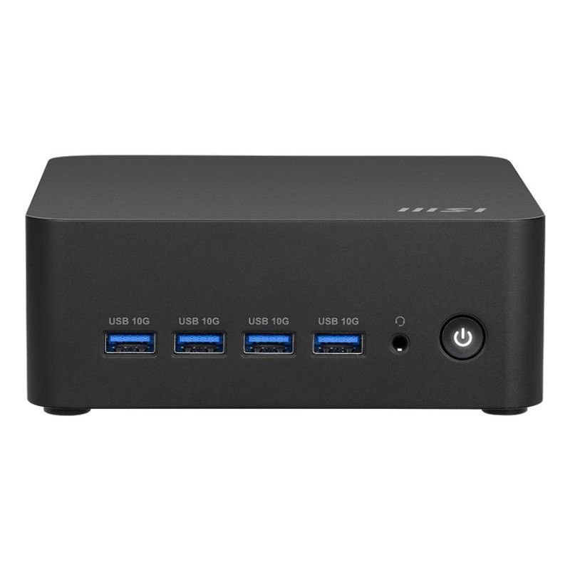 MSI Cubi Z AI 8M R5 8645HS FS 16GB 512GB W11P AMD Ryzen 5 16 Go DDR5-SDRAM 512 Go SSD Windows 11 Pro Mini PC Noir · Barebo... (image 9)