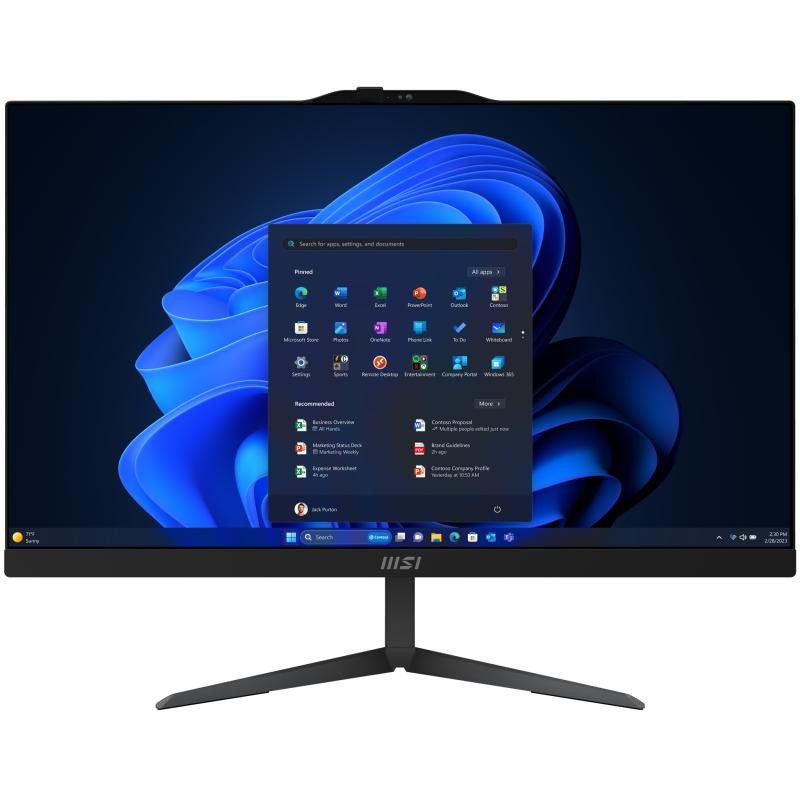 MSI Modern AM242 1M-1082FR Intel Core 5 120U 60,5 cm (23.8") 1920 x 1080 pixels PC All-in-One 16 Go DDR5-SDRAM 512 Go SSD ... (image 5)