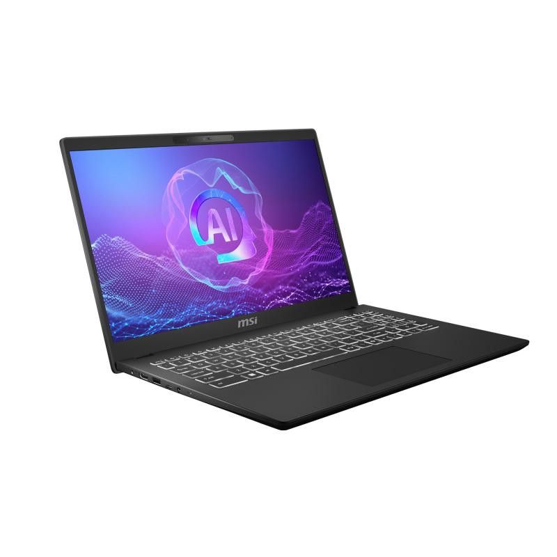 MSI Modern 15 H AI C2HMG-282FR Intel Core Ultra 9 285H Ordinateur portable 39,6 cm (15.6") Full HD 16 Go DDR5-SDRAM 512 Go... (image 2)